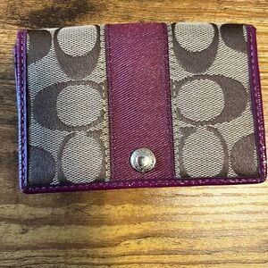 Vintage Coach wallet